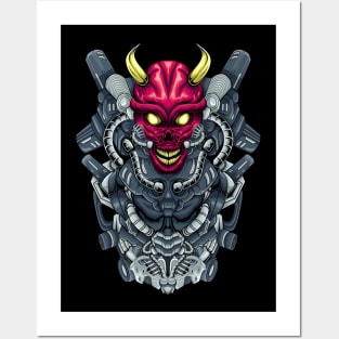 Robot Devil Posters and Art